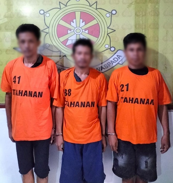 Polres Simalungun Ringkus 3 Pelaku Pencurian Ranmor