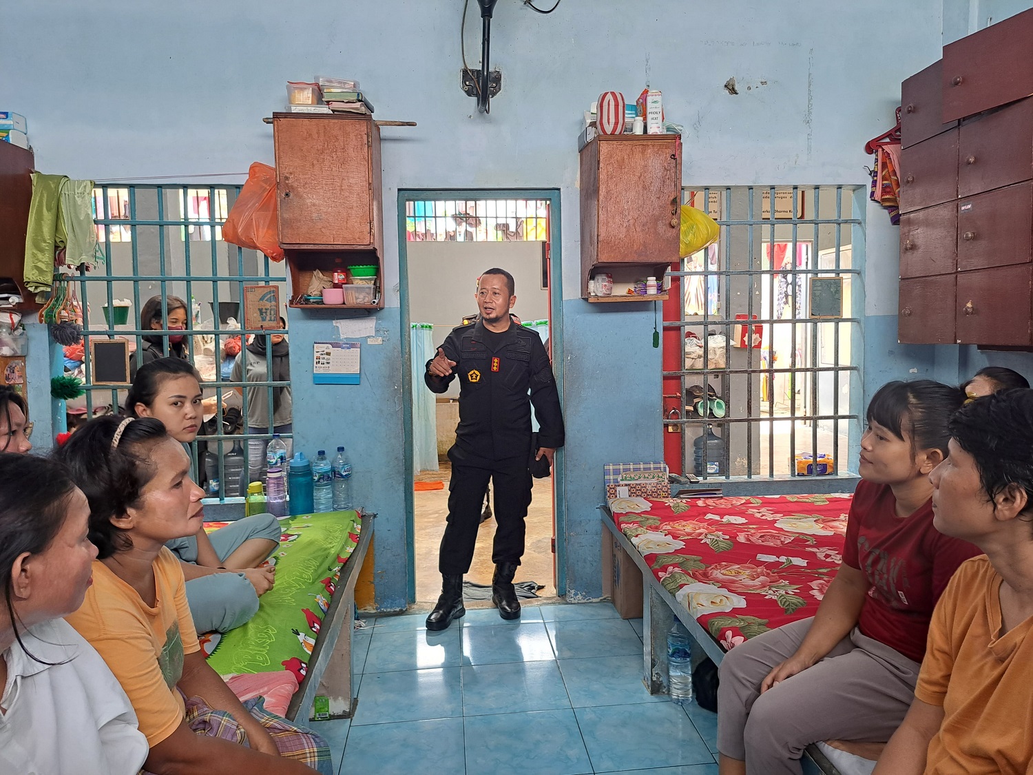 Kalapas Labuhan Ruku Kontrol Blok Hunian WBP