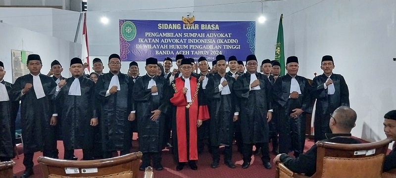 30 Advokat Ikadin Dilantik