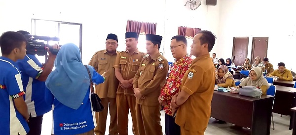 Pj Bupati Agara Buka Bimtek SPIP Terintegritas 2023