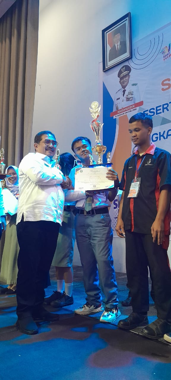 SMKN 1 Air Putih Juara 1 LKS Tingkat Sumut Untuk Ke-12 Kalinya