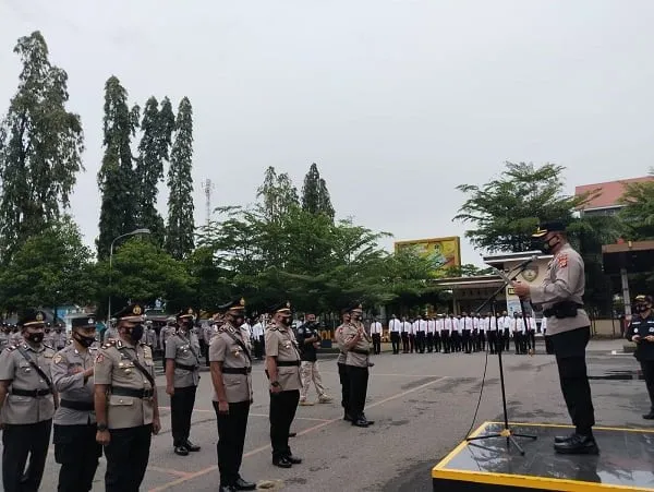 Kapolres Agara Pimpin Sertijab Kasat Dan Para Kapolsek