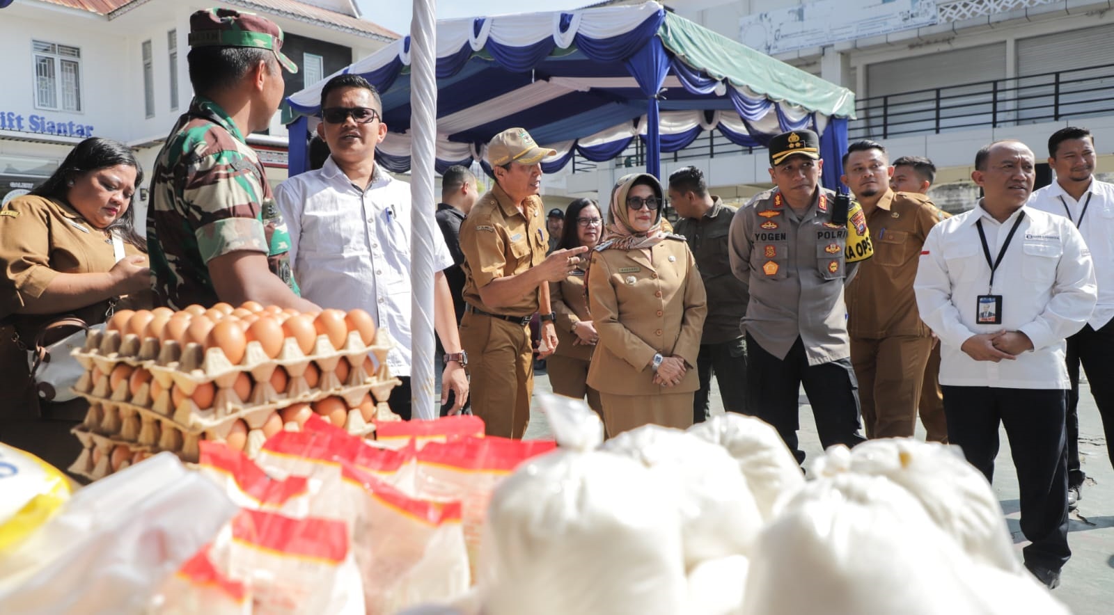 Pemko P.Siantar Gelar Pasar Murah Jelang Idul Fitri 1445 H