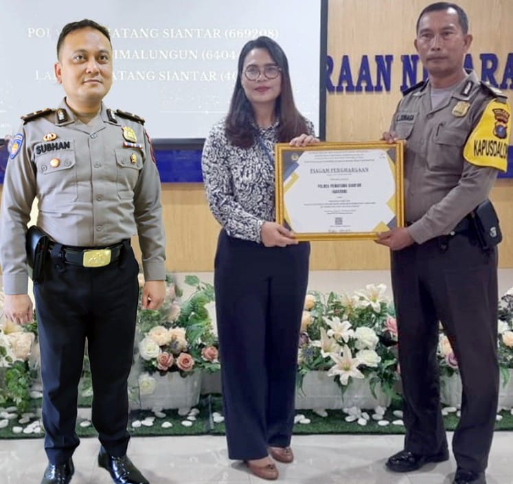 Polres P.Siantar Terima Penghargaan Dari KPPN 