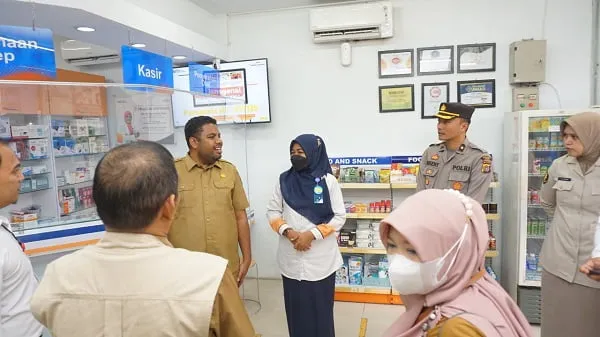 Polres Langsa Dan Dinkes Cek Obat Sirop Di RS Dan Apotek