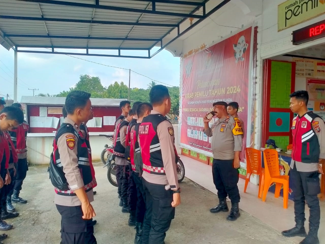 Polres Palas Minimalisir Kejahatan Jalanan Pasca Pemilu 2024