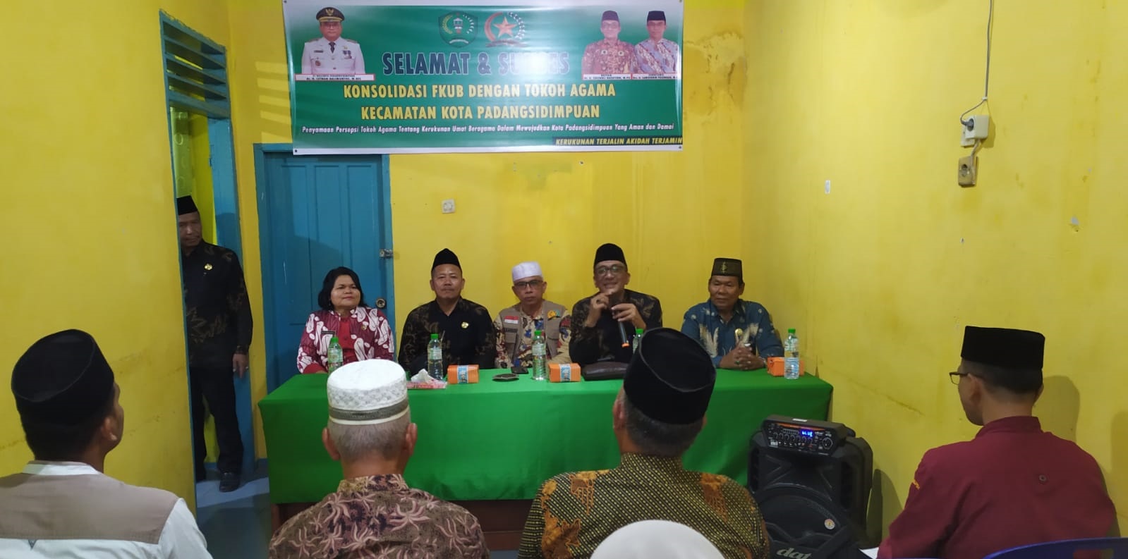 FKUB Padangsidimpuan Konsolidasi Dengan Tokoh Agama Jaga Kerukunan