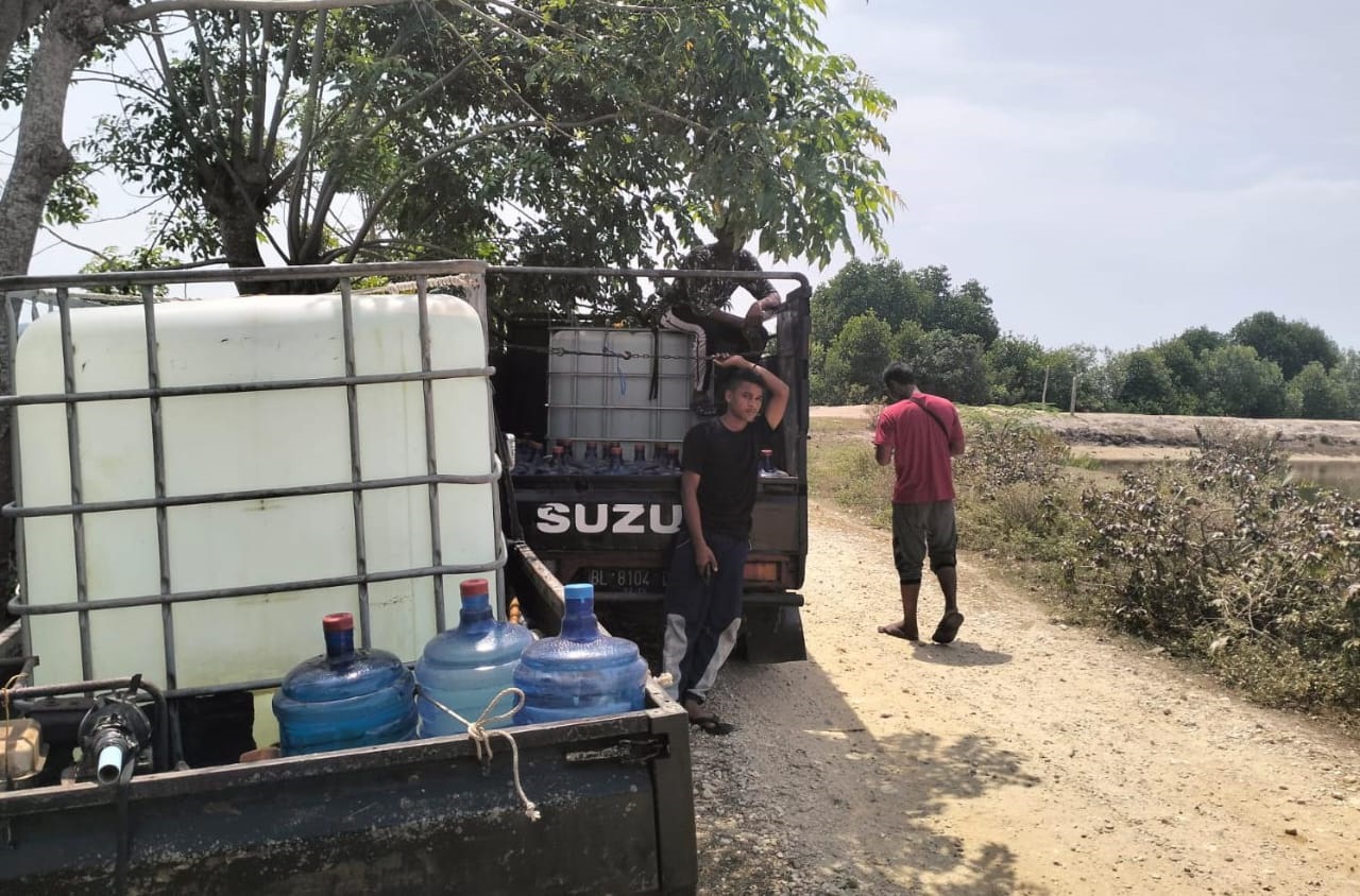 Jalan Ke Penampungan Etnis Rohingya Ditutup