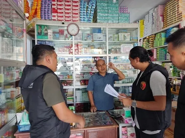 Polisi Sisir Belasan Toko Obat Di Aceh Timur