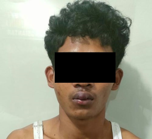 Korban Serahkan Pencuri Mobilnya Ke Polres P.Siantar