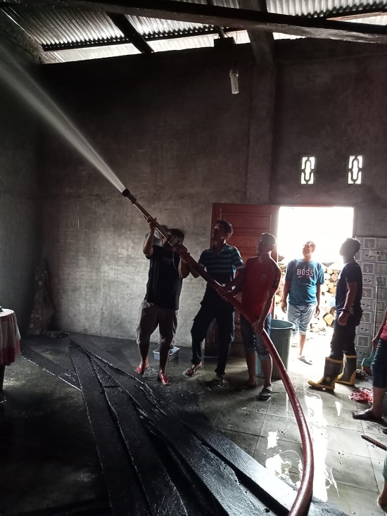 Satu Rumah Warga Abdya Terbakar