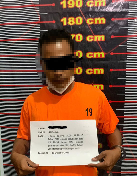 Polres Langkat Amankan Pelaku Dugaan Cabul Terhadap Pelajar SD