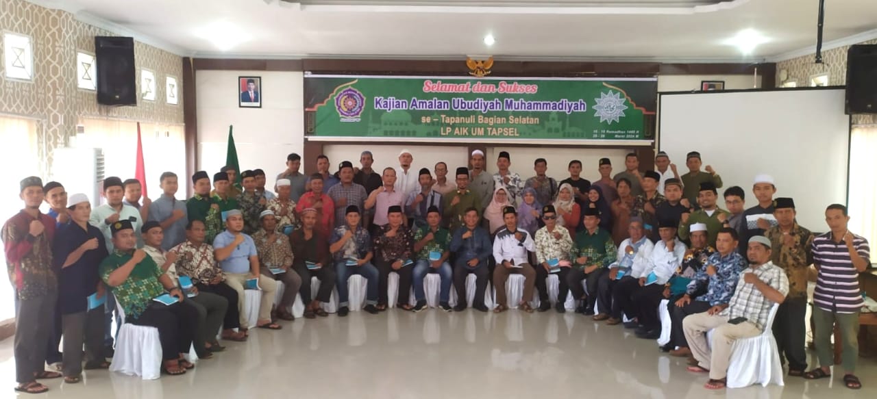 LP AIK UM Tapsel Dan PRM Se-Tabagsel Kaji Amalan Ubudiyah Muhammadiyah