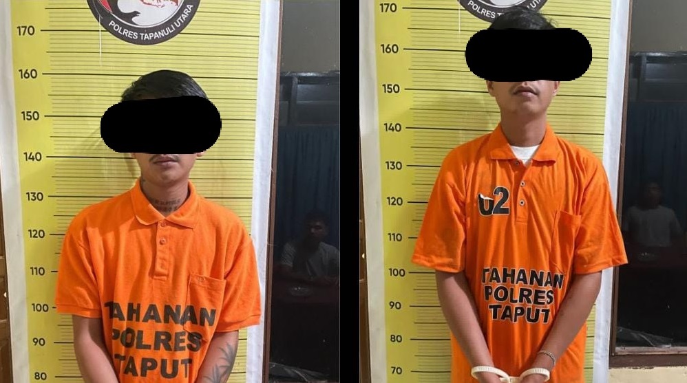 Polres Taput Ringkus 2 Tersangka Pengguna Ganja