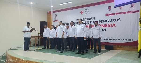 PMI Aceh Tamiang Siap Bersinergi Dengan Semua Elemen
