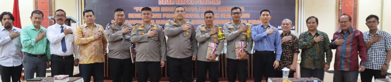 Tim STIK Lemdiklat Polri Penelitian Di Polres P.Siantar