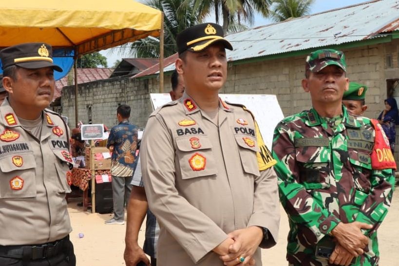Polres Tapteng Tangani Kasus Penganiayaan dan Pengrusakan Saat Pemilu 2024