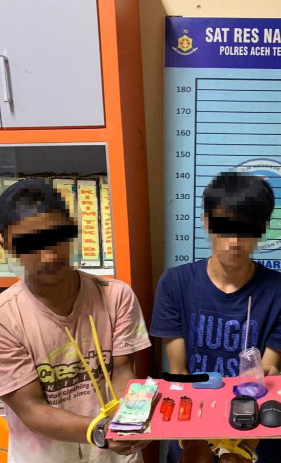 Dua Pelaku Diduga Miliki Sabu Diringkus