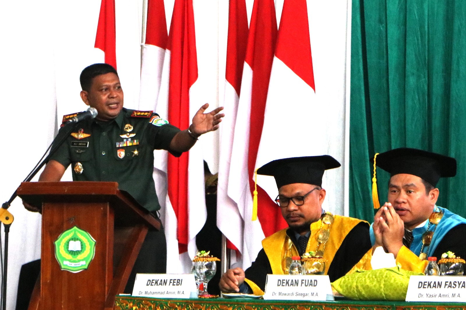 Danrem 011/Lilawangsa Orasi Ilmiah Di IAIN Langsa