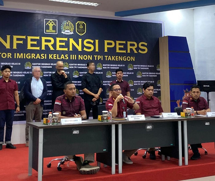 Tiga WNA Terlibat Deklarasi Dukungan Calon Bupati Diamankan Imigrasi Takengon