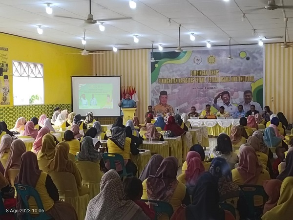 Kapasitas Pelaku Usaha Hortikultura Di Agara Ditingkatkan