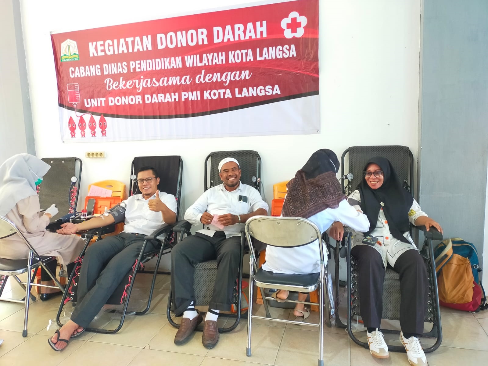 Cabdin Langsa Kumpulkan 28 Kantong Darah