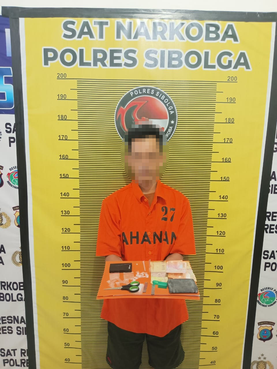Polres Sibolga Tangkap Tersangka Pengedar Sabu