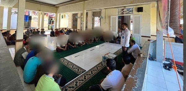 WBP Lapas Lhokseumawe Belajar Kitab Kuning Dibimbing Alumni Dayah Mudi Mesra
