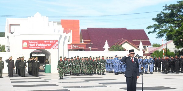 Hari Pahlawan, Asisten II Sekda Aceh Pimpin Upacara Ziarah Nasional