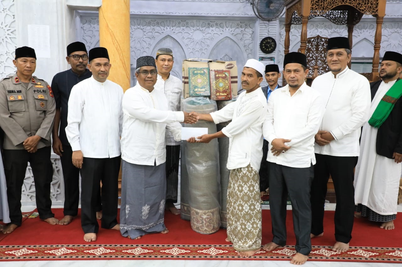 Pemkab Aceh Utara Awali Safari Ramadhan Di Masjid Baitusysyakur