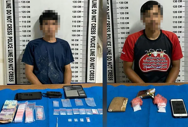 Miliki SS 14 Paket, Polres P.Siantar Ringkus 2 Pria