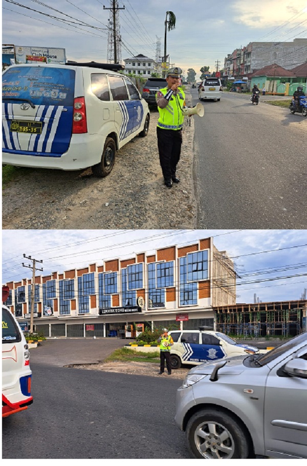 Sat Lantas Polres Simalungun Gelar Sosialisasi Tertib Berlalulintas