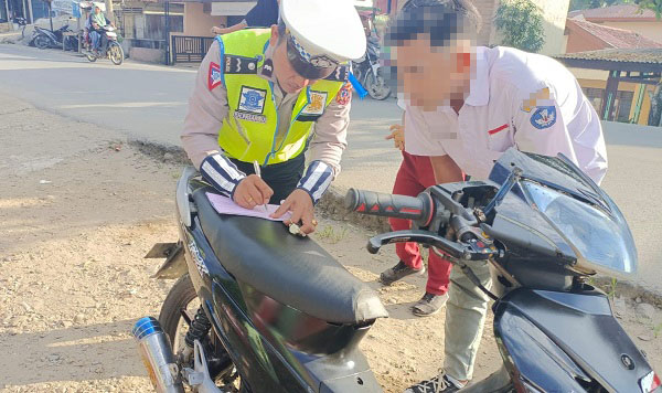 Operasi Zebra Toba 2023, Polres Palas Tindak 249 Pelanggar