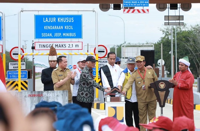 Jalan Tol Trans Sumatera Diresmikan, Presiden Harapkan Peningkatan DPSP Danau Toba