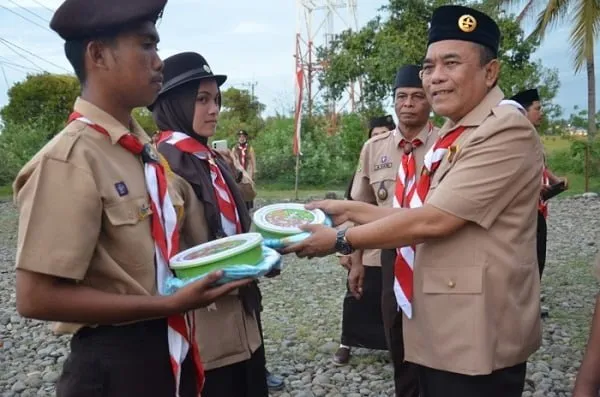 Wakil Bupati Pidie Jaya Buka Perkemahan GERMAS Sehati