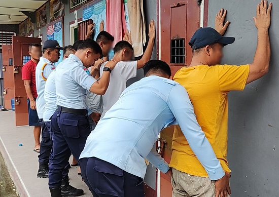Rutan Tarutung Razia Warga Binaan Dan Blok Hunian