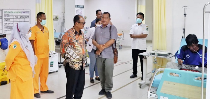 Kunker Ke RSUD Perdagangan, Plt Bupati Pastikan Pelayanan Kesehatan Optimal