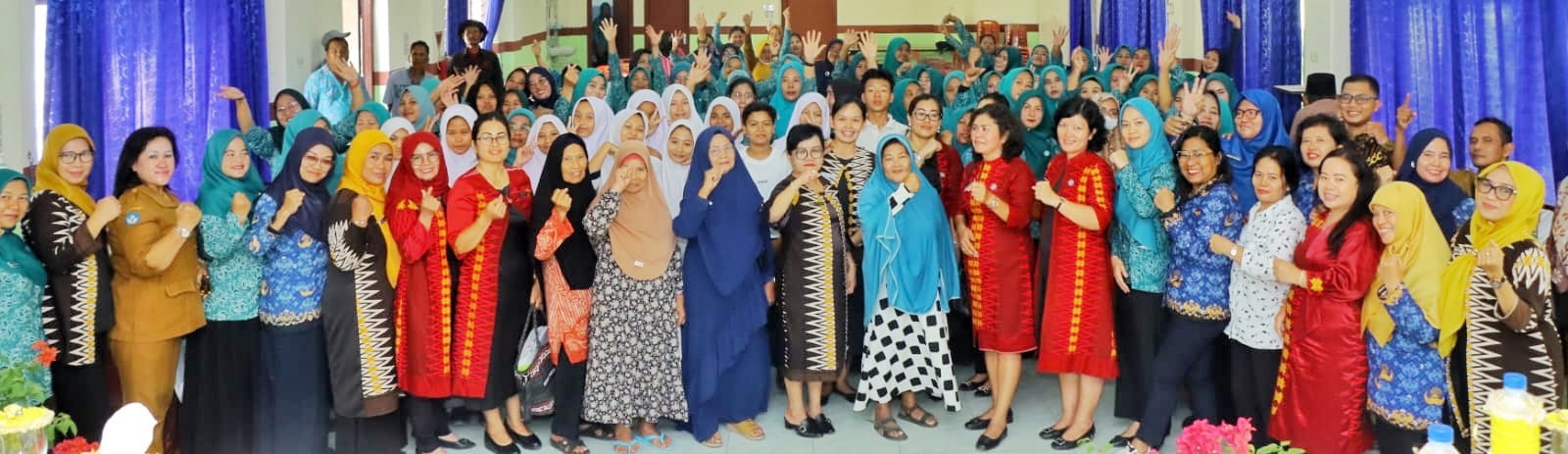 Tim Supervisi TP PKK Simalungun Kunjungi Nagori Naga Jaya I