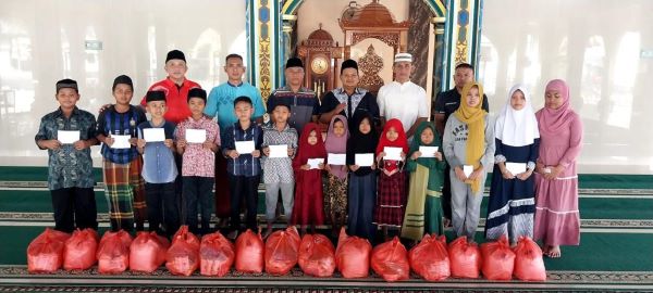 Batalyon Arhanud 11/WBY Santuni Anak Yatim