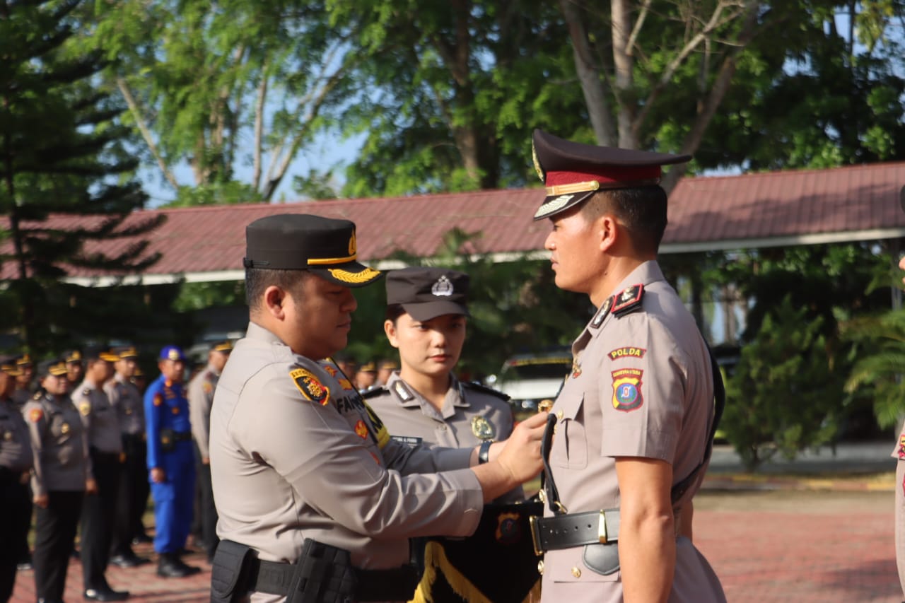 AKBP Faisal Pimpin Sertijab Wakapolres Langkat