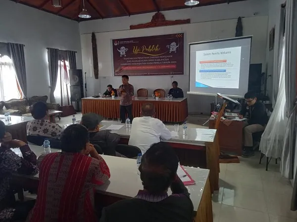 Penataan Dapil Di Humbahas Dirancang Tiga Opsi