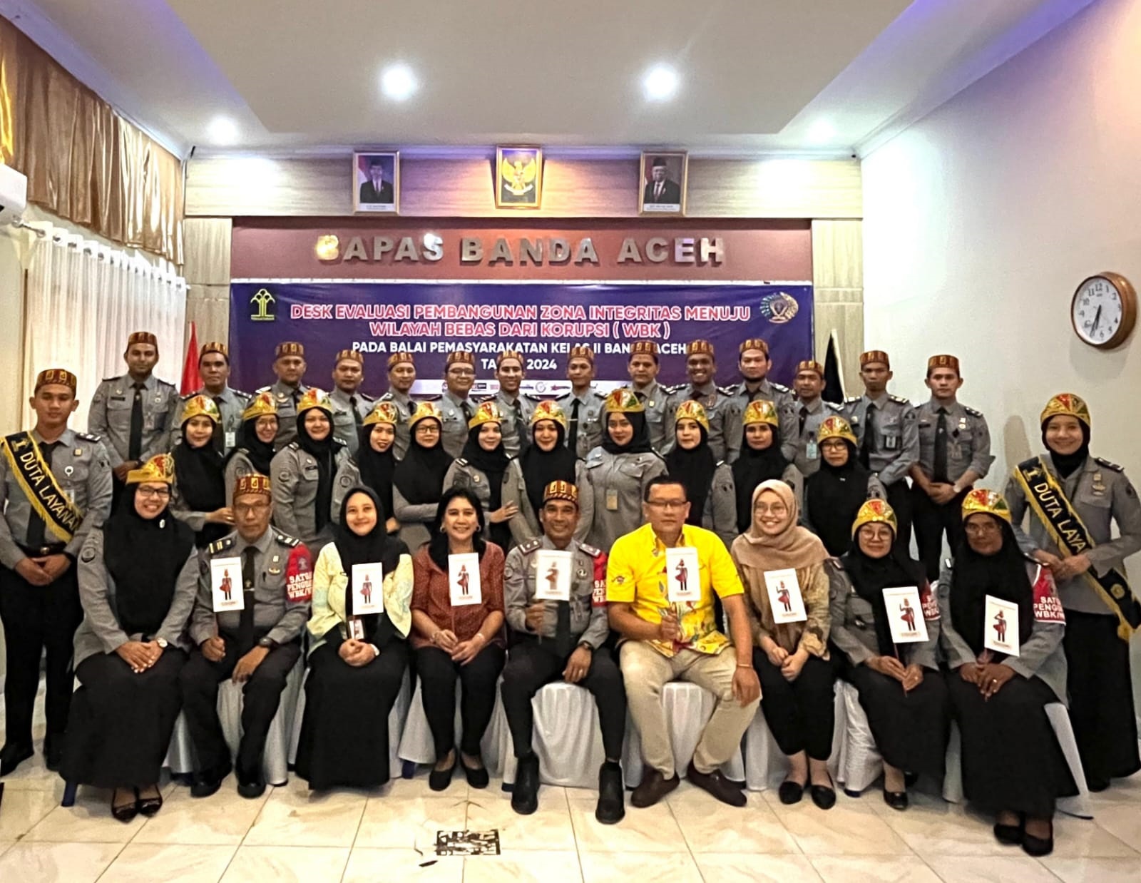 Bapas Banda Aceh Terpilih Ikut Deak Evaluasi Pembangunan Zona Integritas