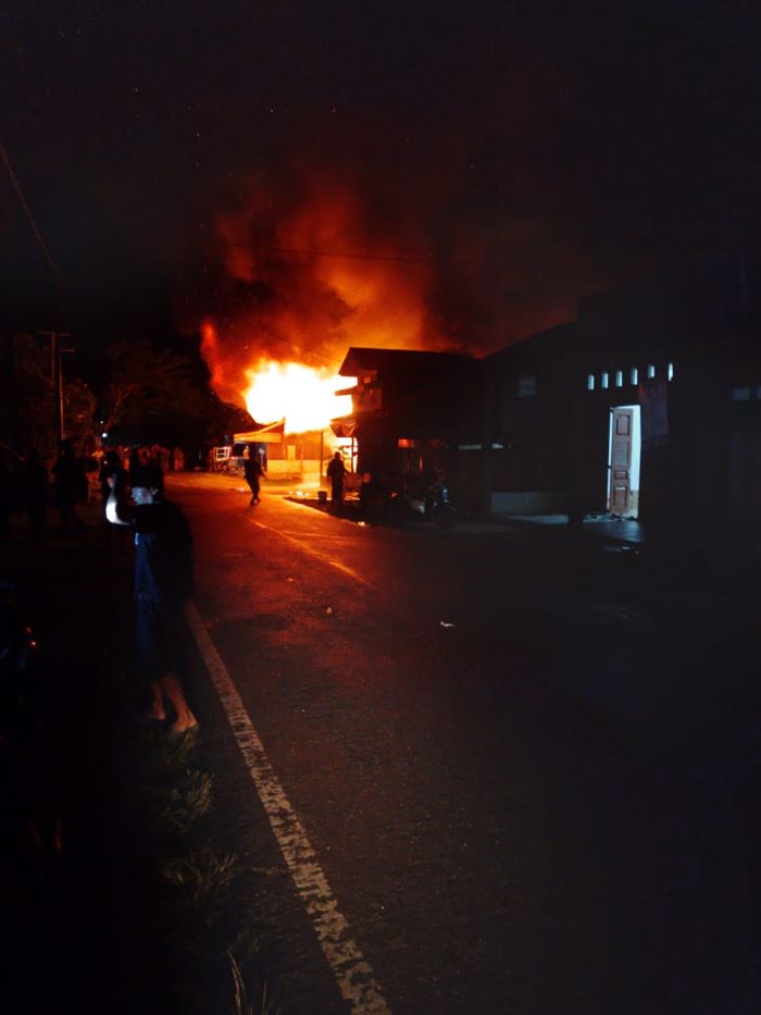 Kebakaran Kuta Inang Simeulue Cut Berhasil Dipadamkan