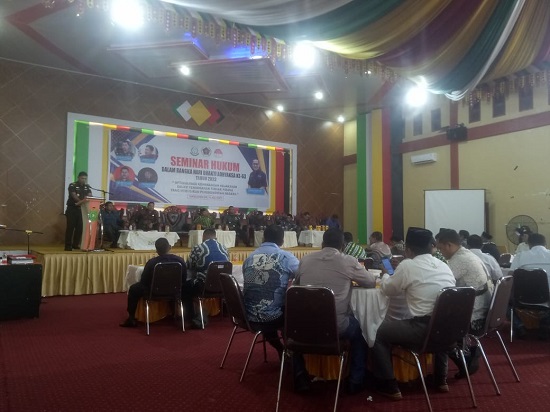 Kajari Subulussalam Buka Seminar Hukum