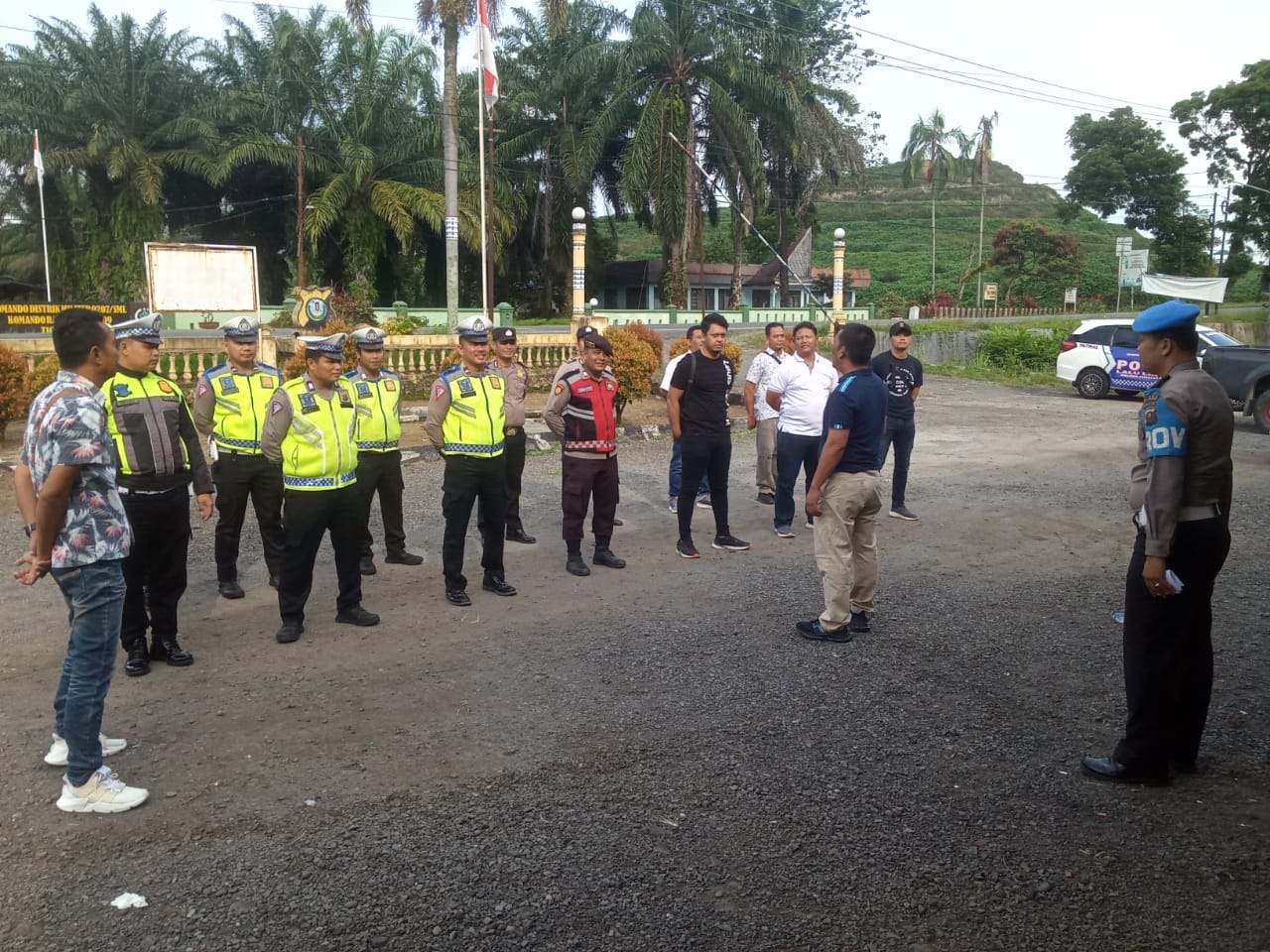 Polres Simalungun Tingkatkan Siaga Pasca Pemilu 2024 Dengan Patroli Dialogis