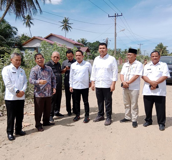 DPRD Sumut Tinjau Proyek Multi Years Yang Mangkrak Di Palas