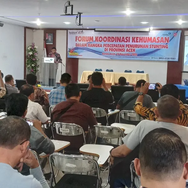 BKKBN Aceh Gelar Forum Kehumasan Percepat Penurunan Stunting