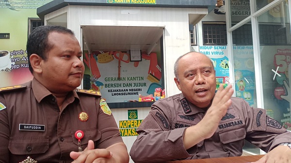 Kejari Lhokseumawe Temukan Indikasi Korupsi PPJ Rp3,4 M