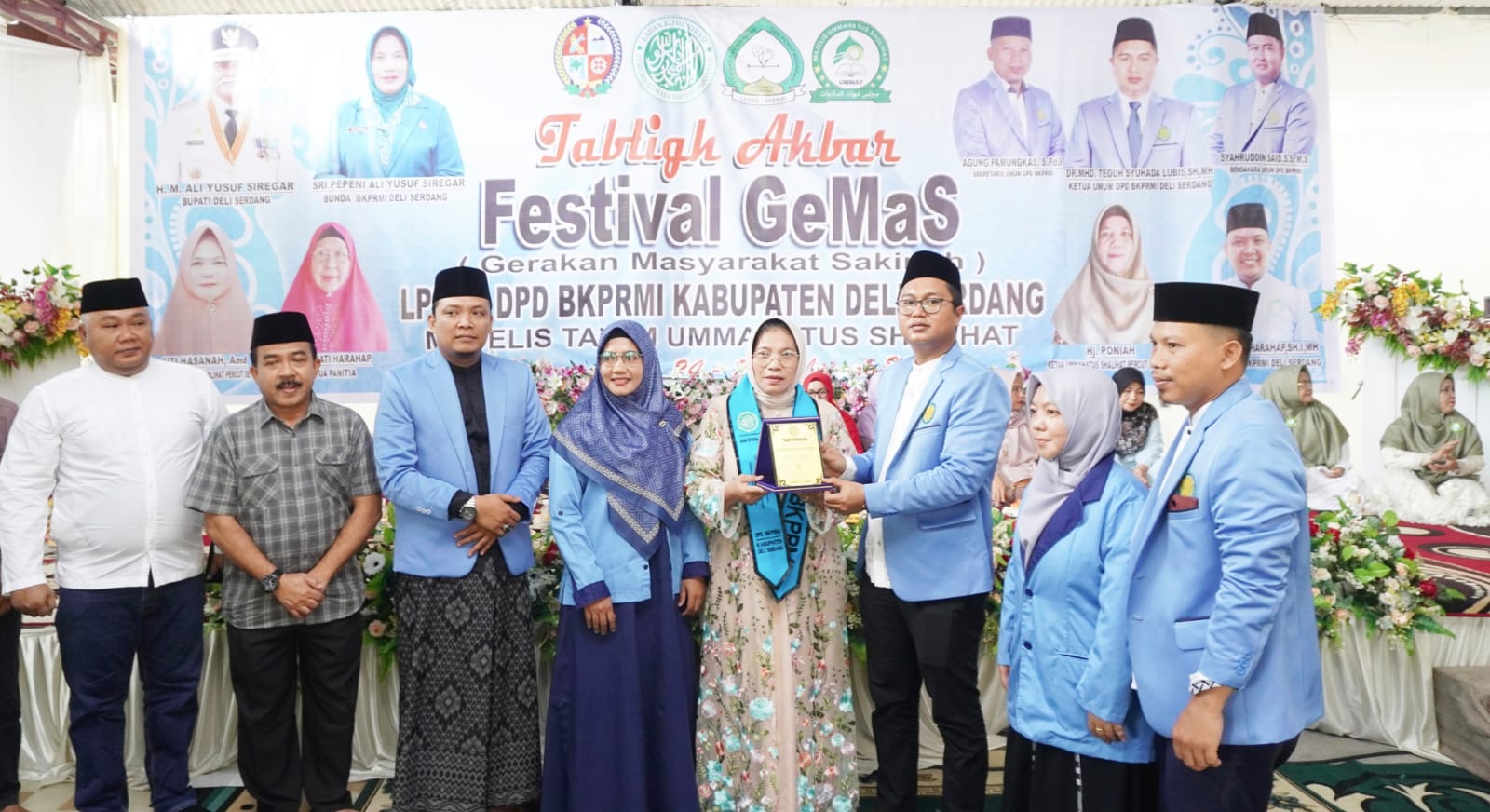 Dukung Visi-misi Deliserdang Religius, BKPRMI Gelar Festival GEMAS