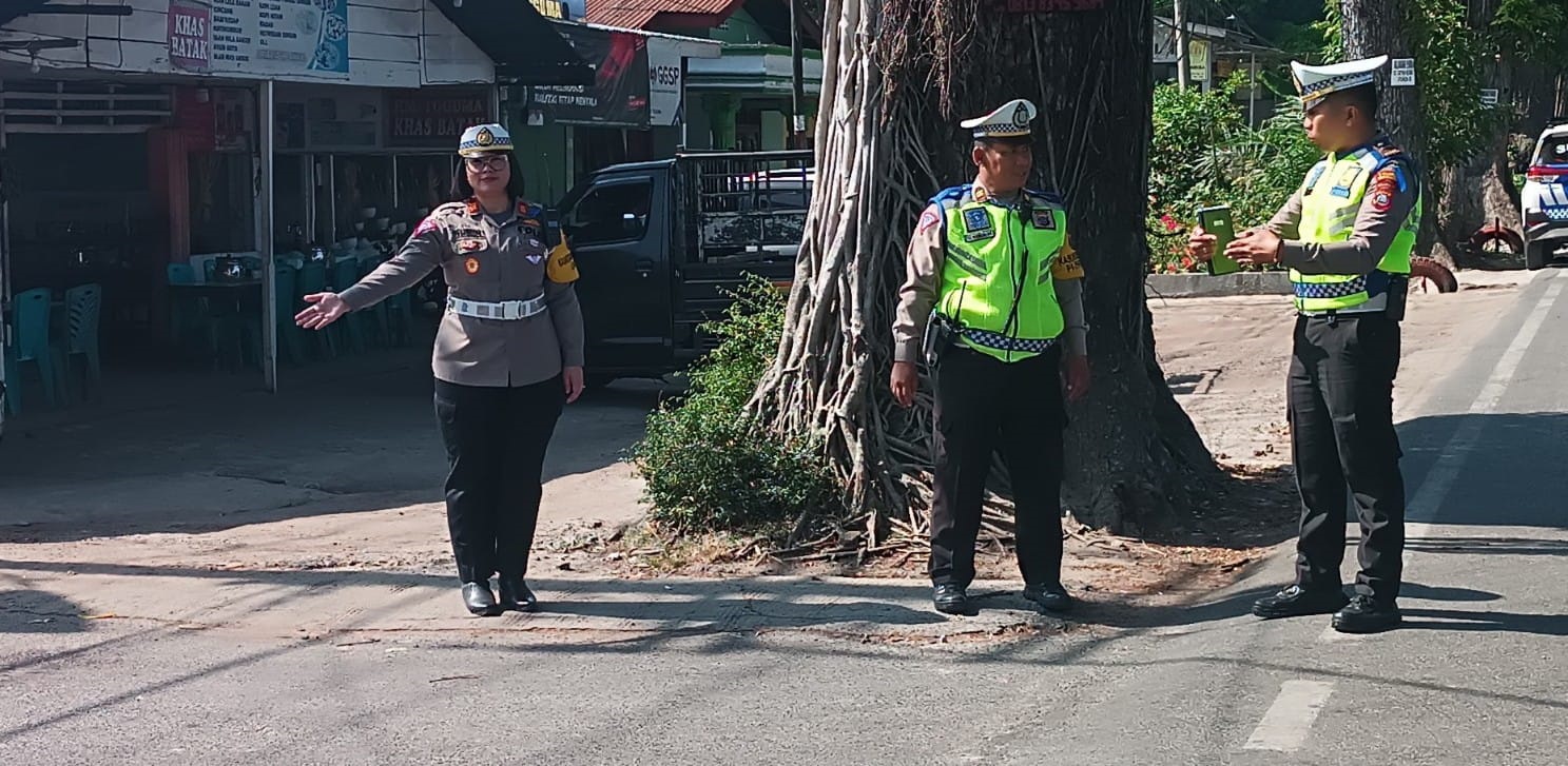 Persiapan Operasi Ketupat 2024, Kasat Lantas Polres P.Siantar Survei Jalur Alternatif